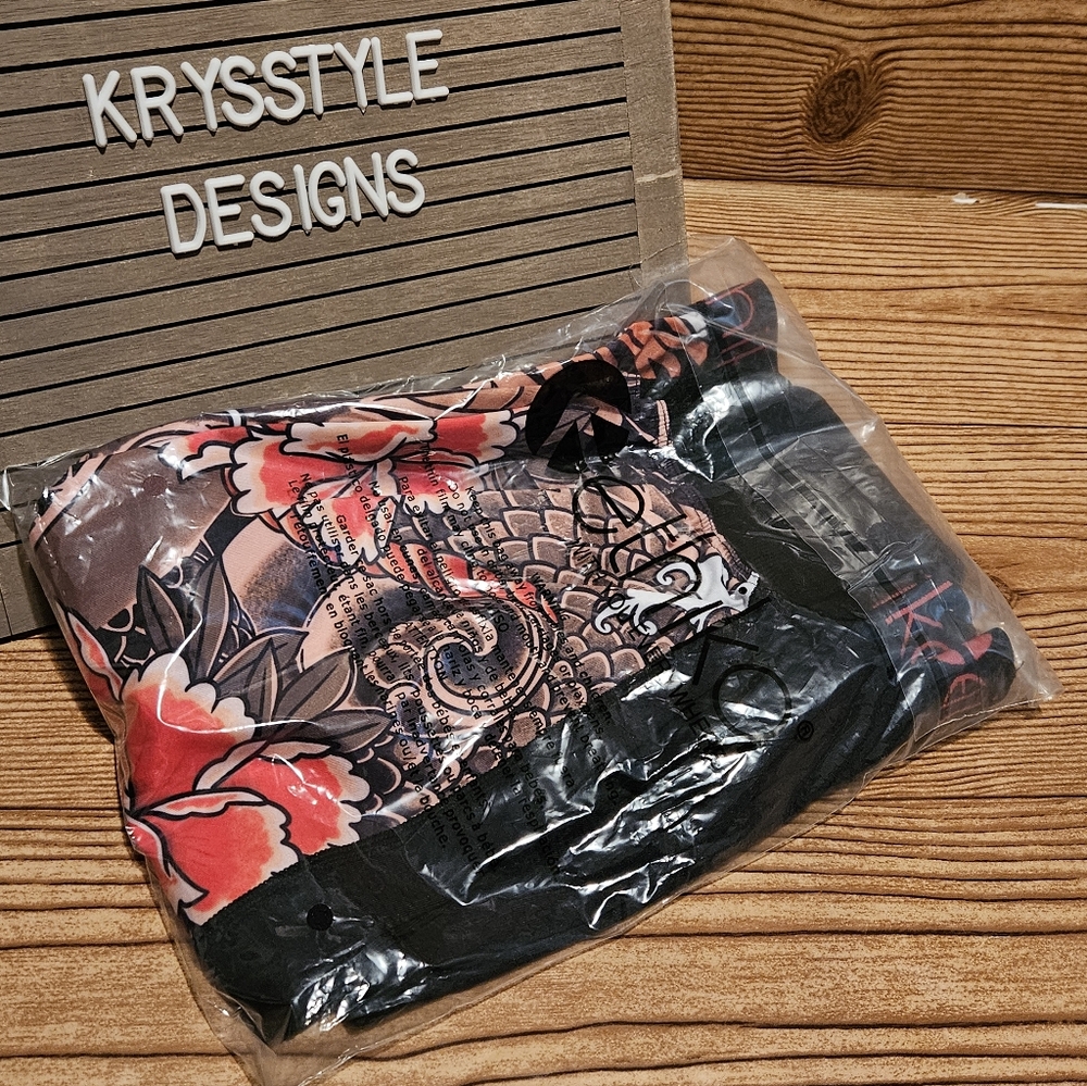 Ethika Mens Moto Socks Motocross Knee Brace - Mens Large - Shogun Design